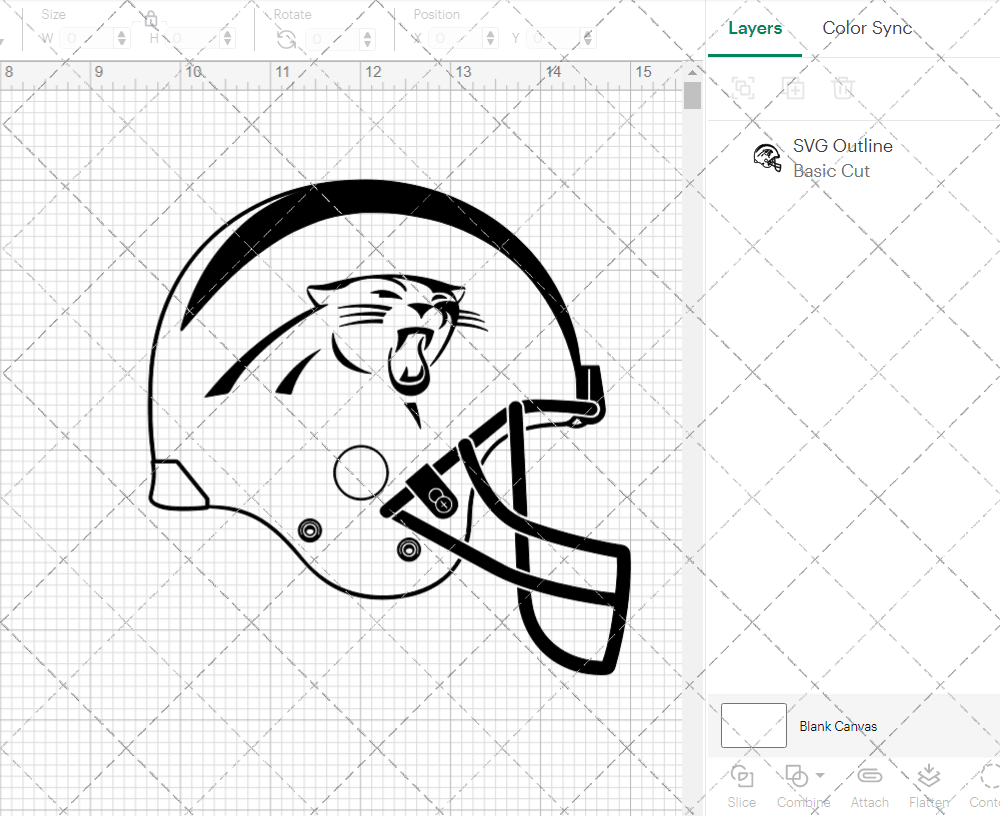 Carolina Panthers Helmet 2012, Svg, Dxf, Eps, Png - SvgShopArt