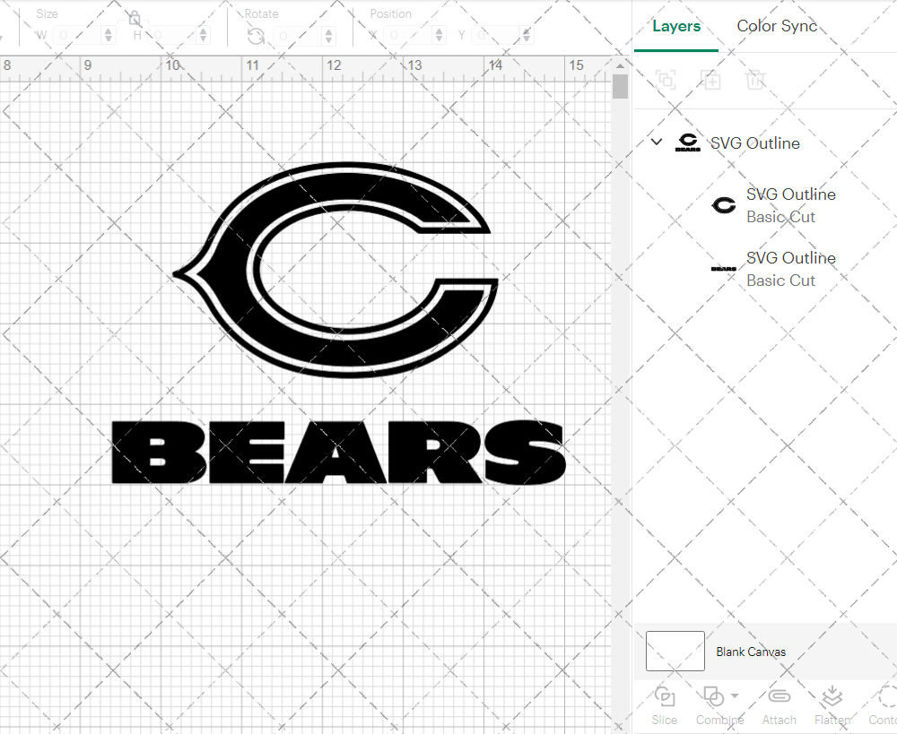 Chicago Bears Alternate 2012 002, Svg, Dxf, Eps, Png - SvgShopArt