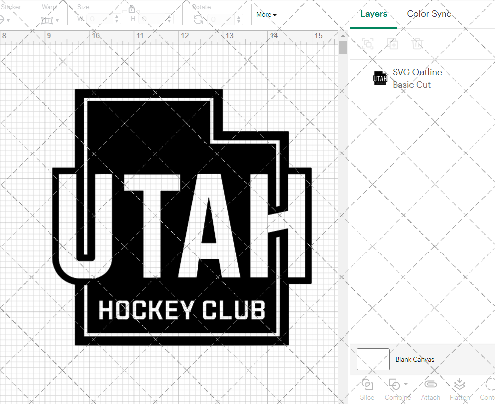 Utah Hockey Club Alternate 2024 003, Svg, Dxf, Eps, Png - SvgShopArt