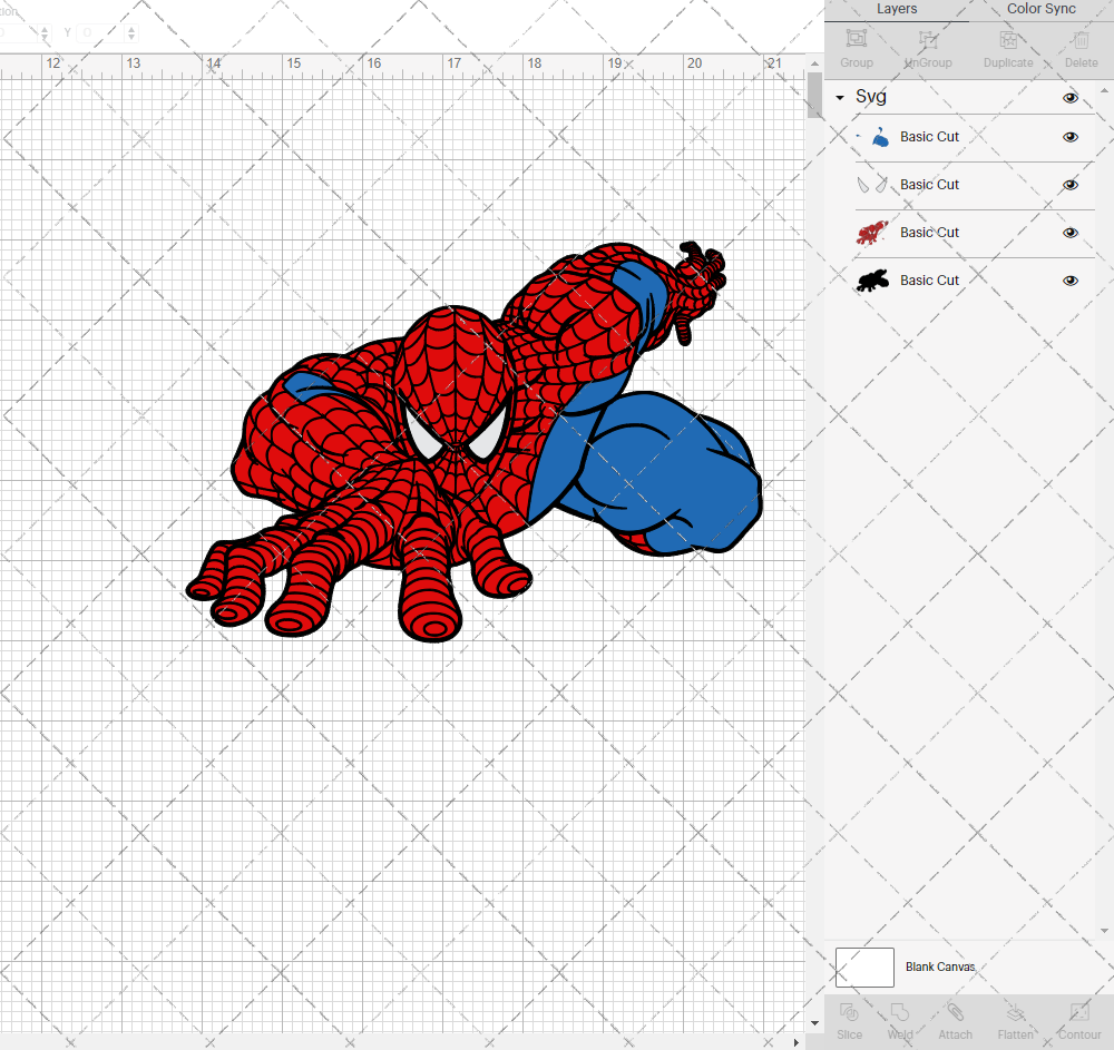 Spider-Man 002, Svg, Dxf, Eps, Png - SvgShopArt
