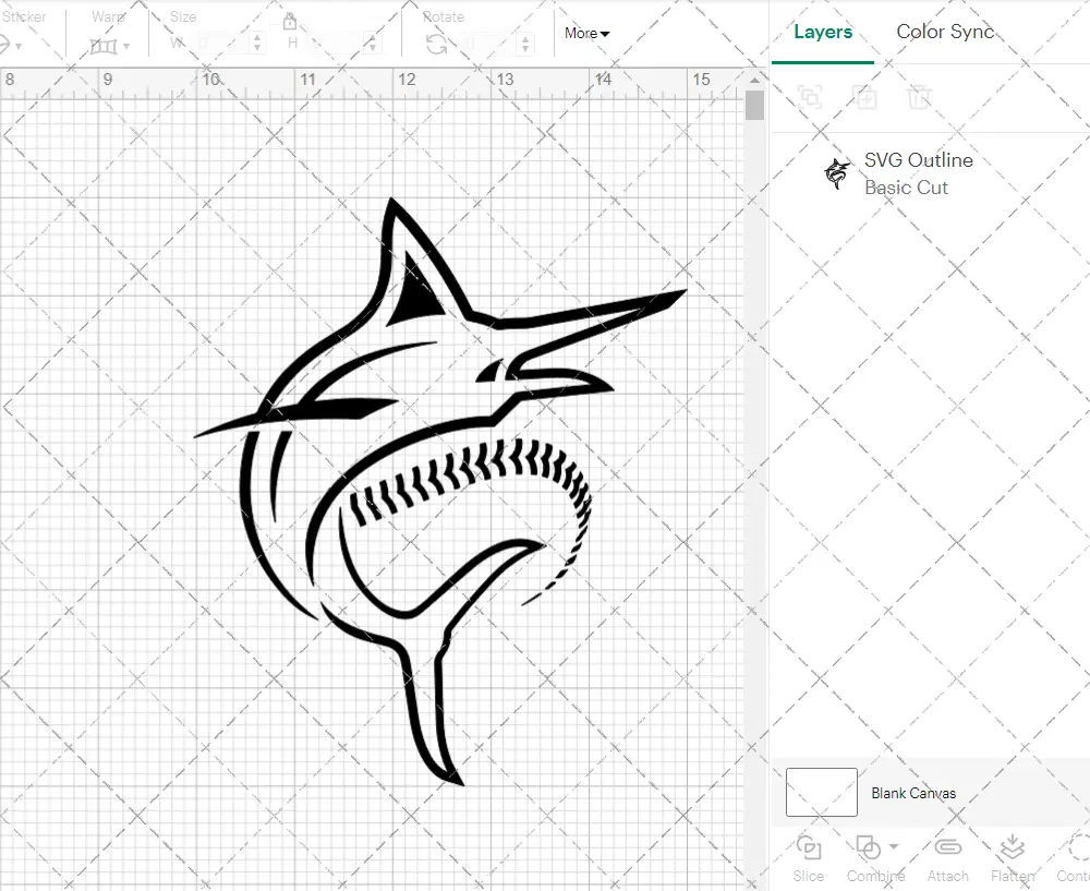 Miami Marlins Alternate 2019 002, Svg, Dxf, Eps, Png - SvgShopArt