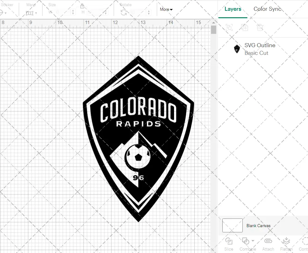 Colorado Rapids 2007, Svg, Dxf, Eps, Png - SvgShopArt