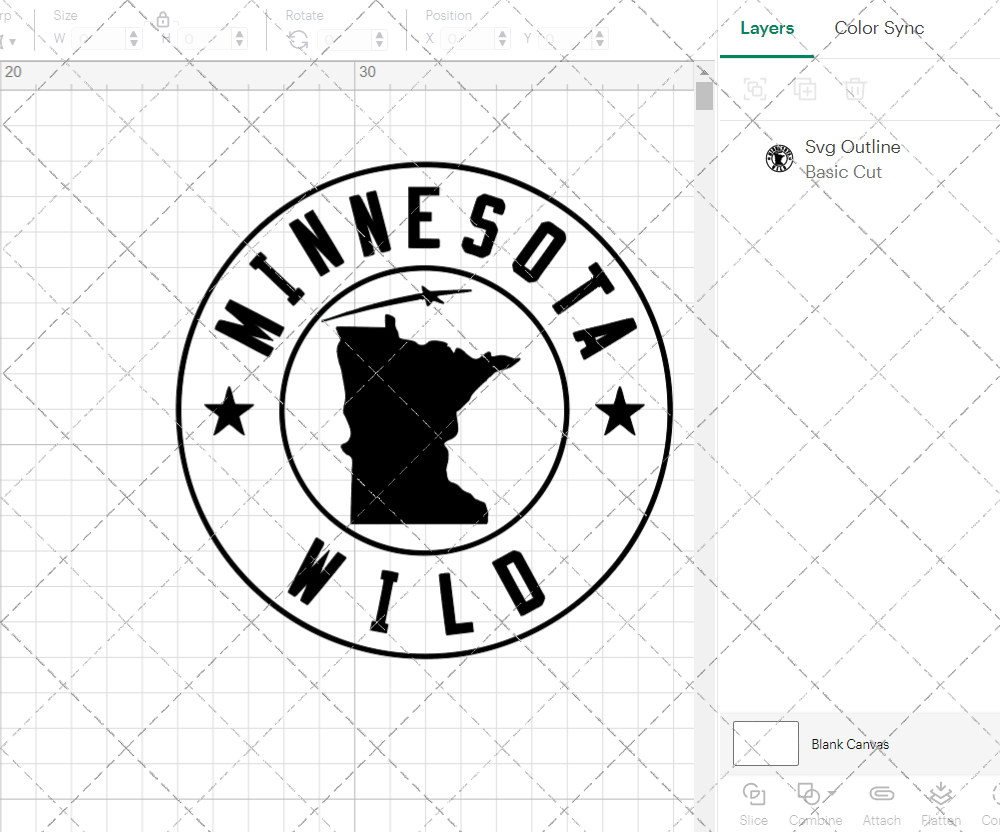Minnesota Wild Circle 2013 003, Svg, Dxf, Eps, Png - SvgShopArt
