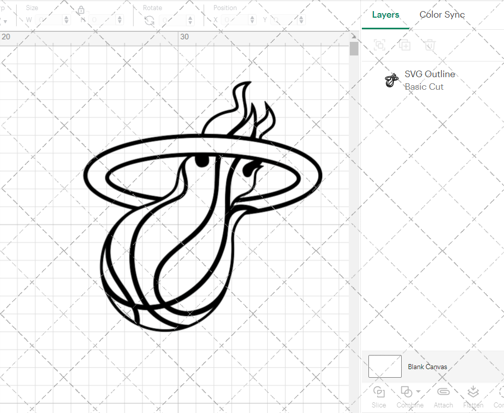 Miami Heat Alternate 1999, Svg, Dxf, Eps, Png - SvgShopArt