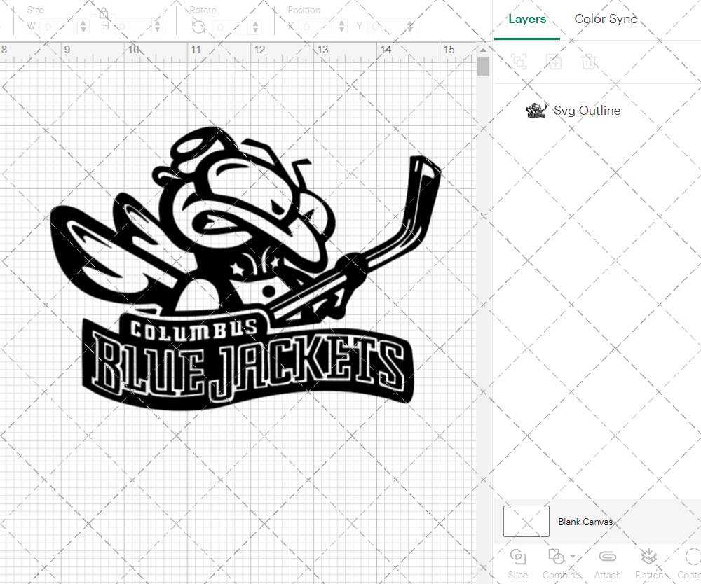 Columbus Blue Jackets Alternate 2000 002, Svg, Dxf, Eps, Png - SvgShopArt
