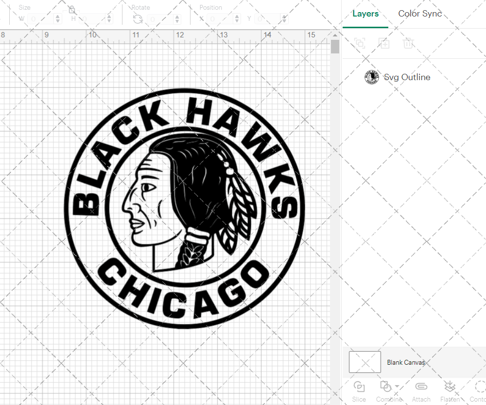 Chicago Blackhawks Alternate 1941, Svg, Dxf, Eps, Png - SvgShopArt