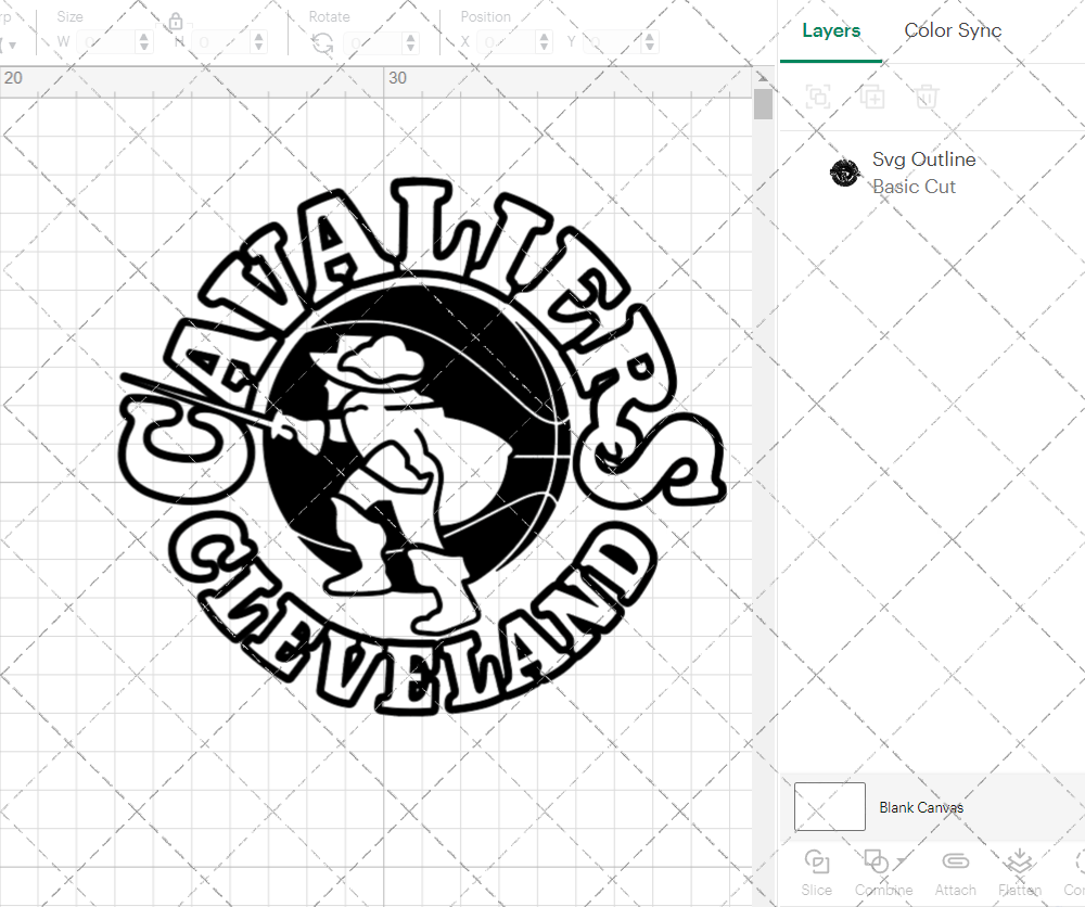Cleveland Cavaliers Secondary 1970, Svg, Dxf, Eps, Png - SvgShopArt