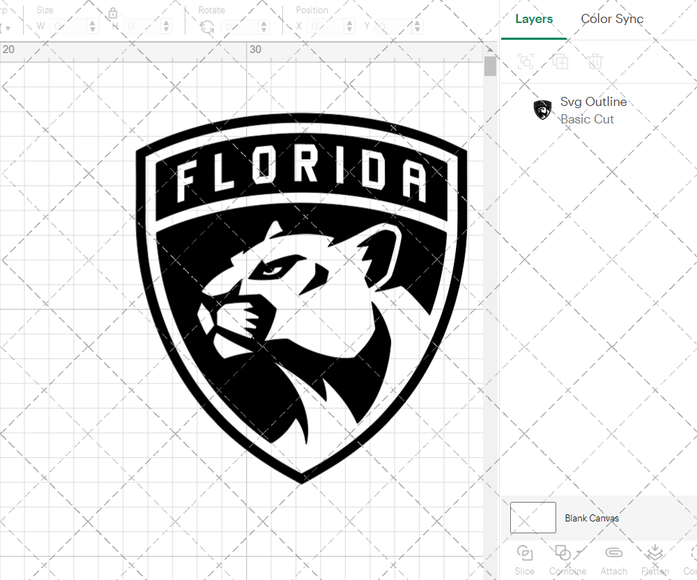 Florida Panthers Concept 2016 006, Svg, Dxf, Eps, Png - SvgShopArt