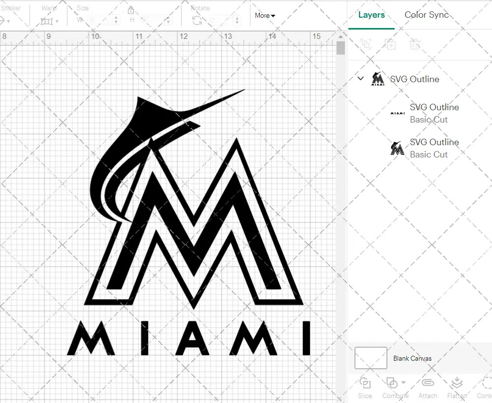 Miami Marlins 2012, Svg, Dxf, Eps, Png - SvgShopArt
