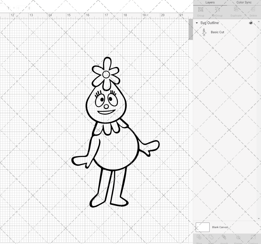 Foofa - Yo Gabba Gabba, Svg, Dxf, Eps, Png SvgShopArt