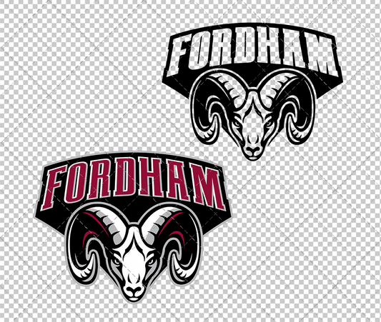 Fordham Rams 2001, Svg, Dxf, Eps, Png - SvgShopArt