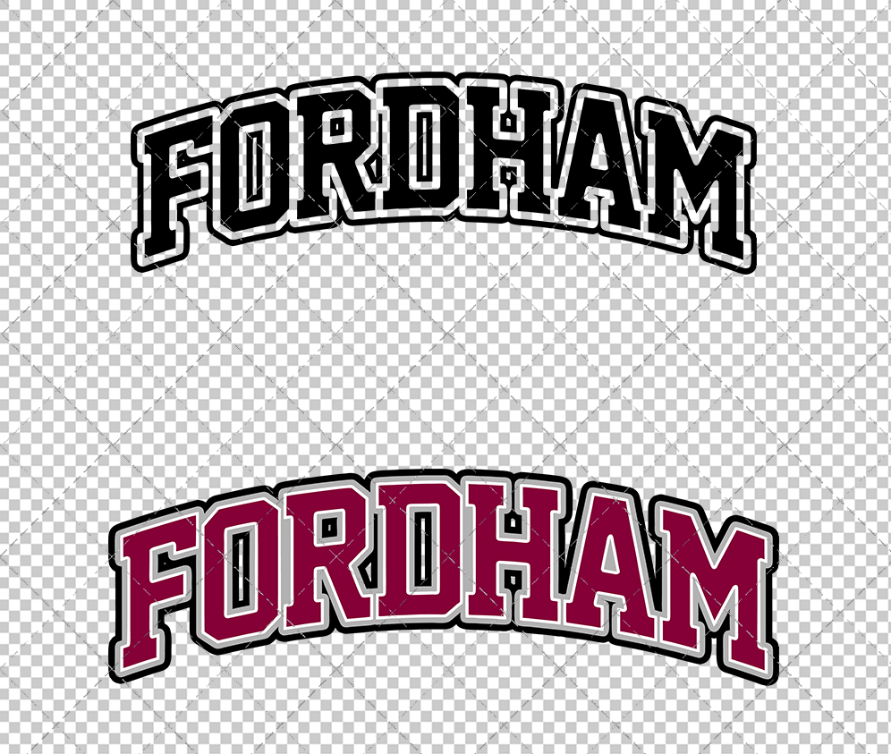 Fordham Rams Wordmark 2008, Svg, Dxf, Eps, Png - SvgShopArt