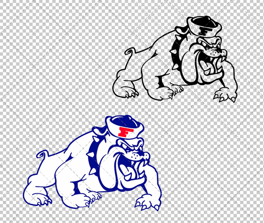 Fresno State Bulldogs 1976, Svg, Dxf, Eps, Png - SvgShopArt