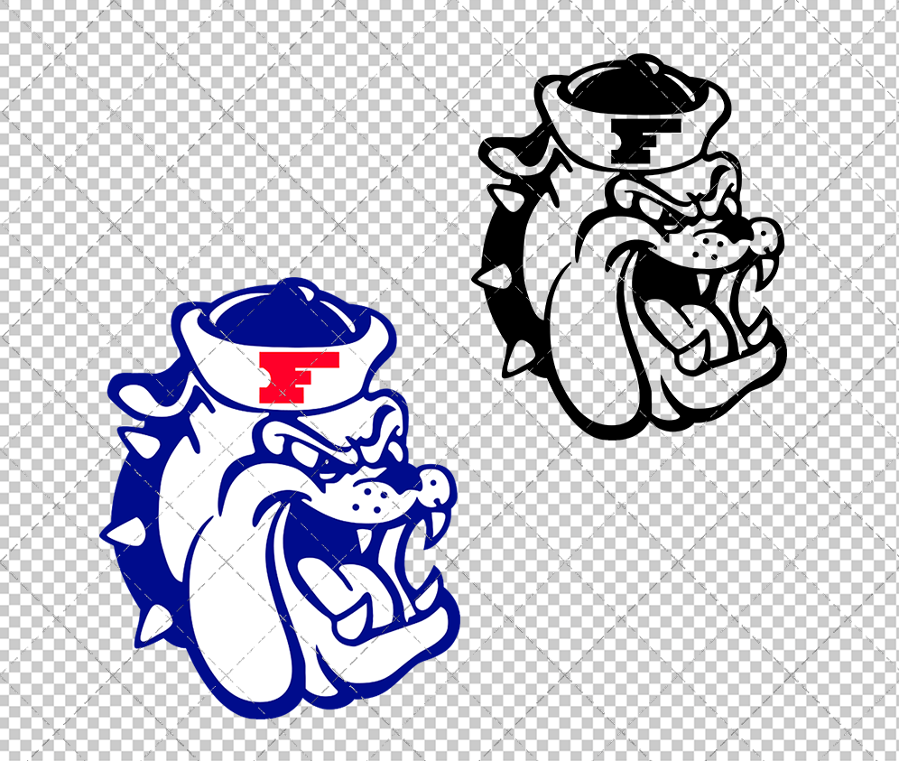 Fresno State Bulldogs Alternate 1976, Svg, Dxf, Eps, Png - SvgShopArt