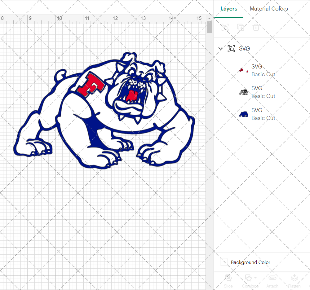 Fresno State Bulldogs Alternate 1981, Svg, Dxf, Eps, Png - SvgShopArt