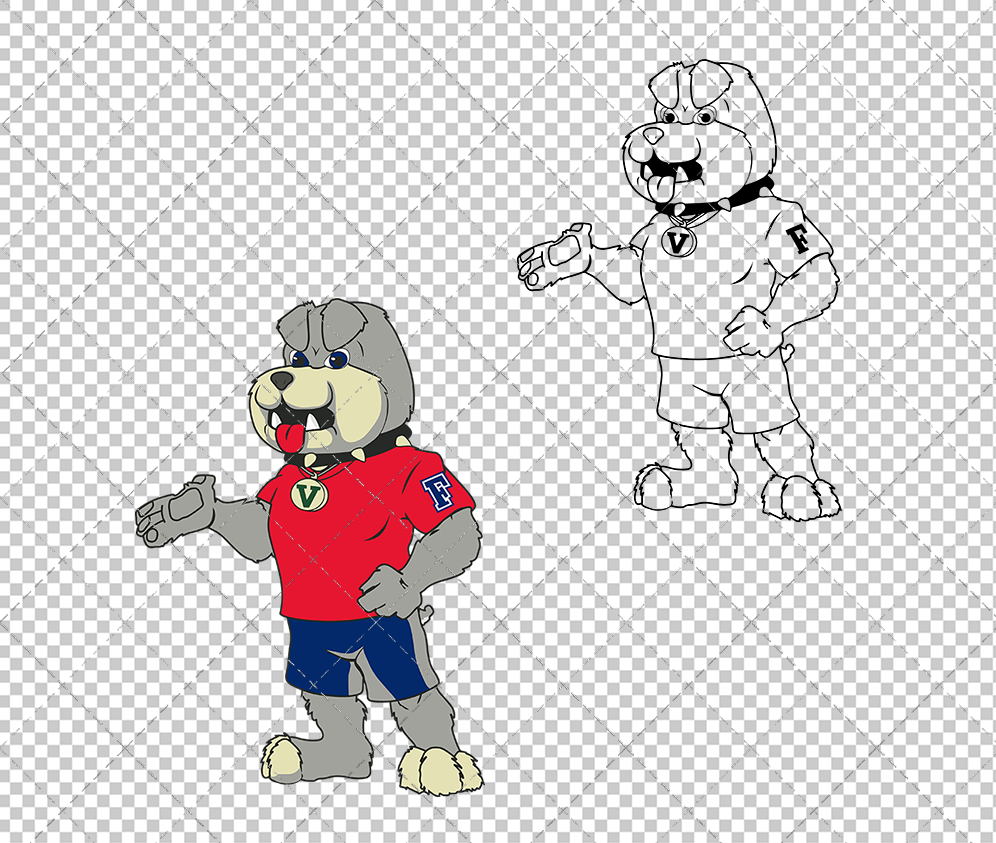 Fresno State Bulldogs Mascot 2017, Svg, Dxf, Eps, Png - SvgShopArt