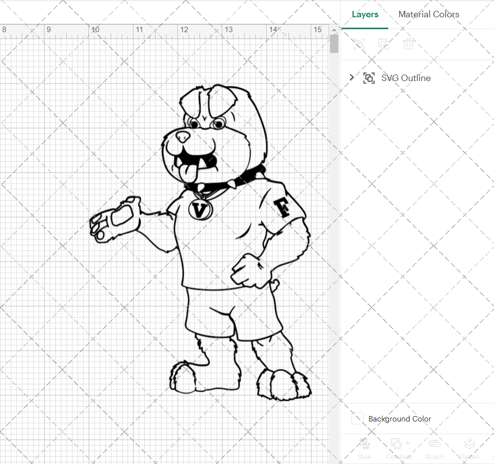 Fresno State Bulldogs Mascot 2017, Svg, Dxf, Eps, Png - SvgShopArt