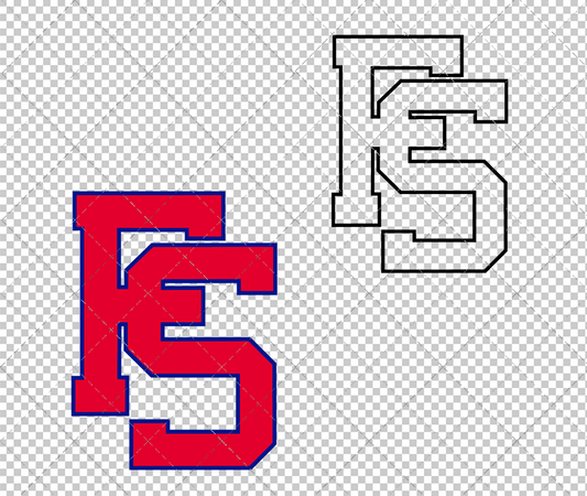 Fresno State Bulldogs Secondary 1981 003, Svg, Dxf, Eps, Png - SvgShopArt