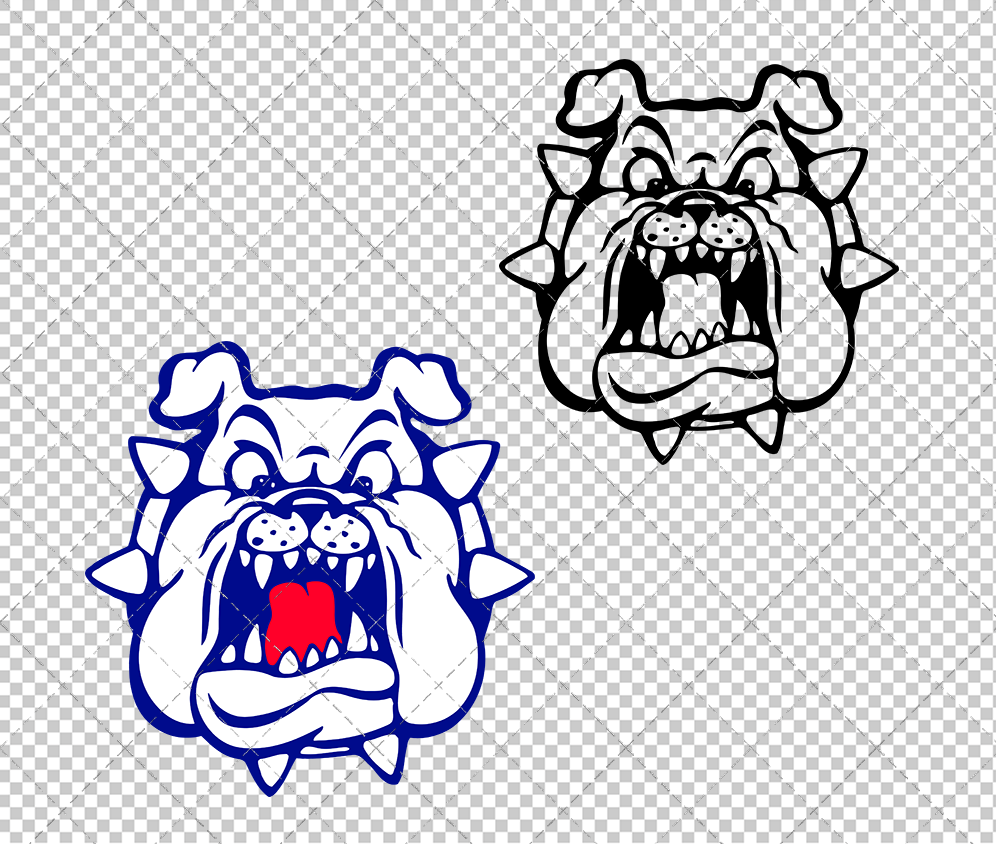 Fresno State Bulldogs Secondary 1981, Svg, Dxf, Eps, Png - SvgShopArt