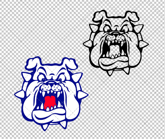 Fresno State Bulldogs Secondary 1981, Svg, Dxf, Eps, Png - SvgShopArt