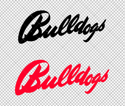 Fresno State Bulldogs Wordmark 1953, Svg, Dxf, Eps, Png - SvgShopArt