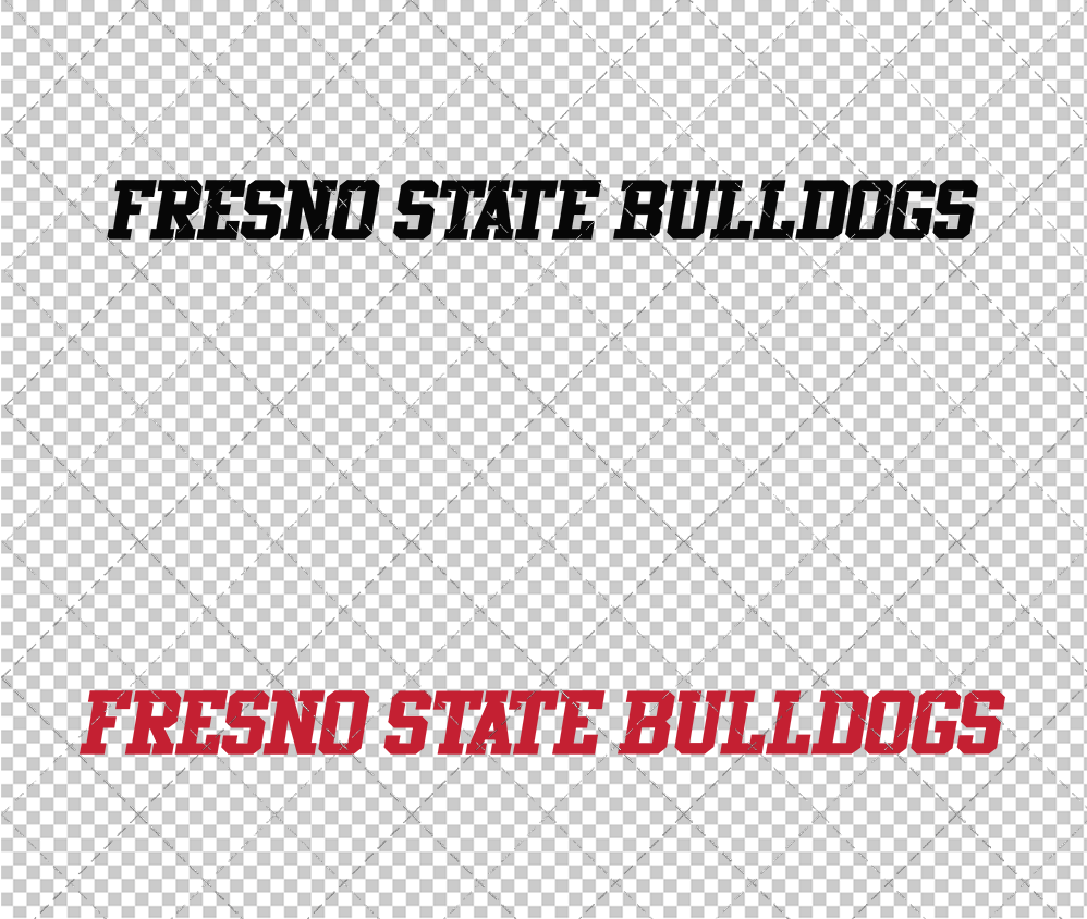 Fresno State Bulldogs Wordmark 2020 004, Svg, Dxf, Eps, Png - SvgShopArt