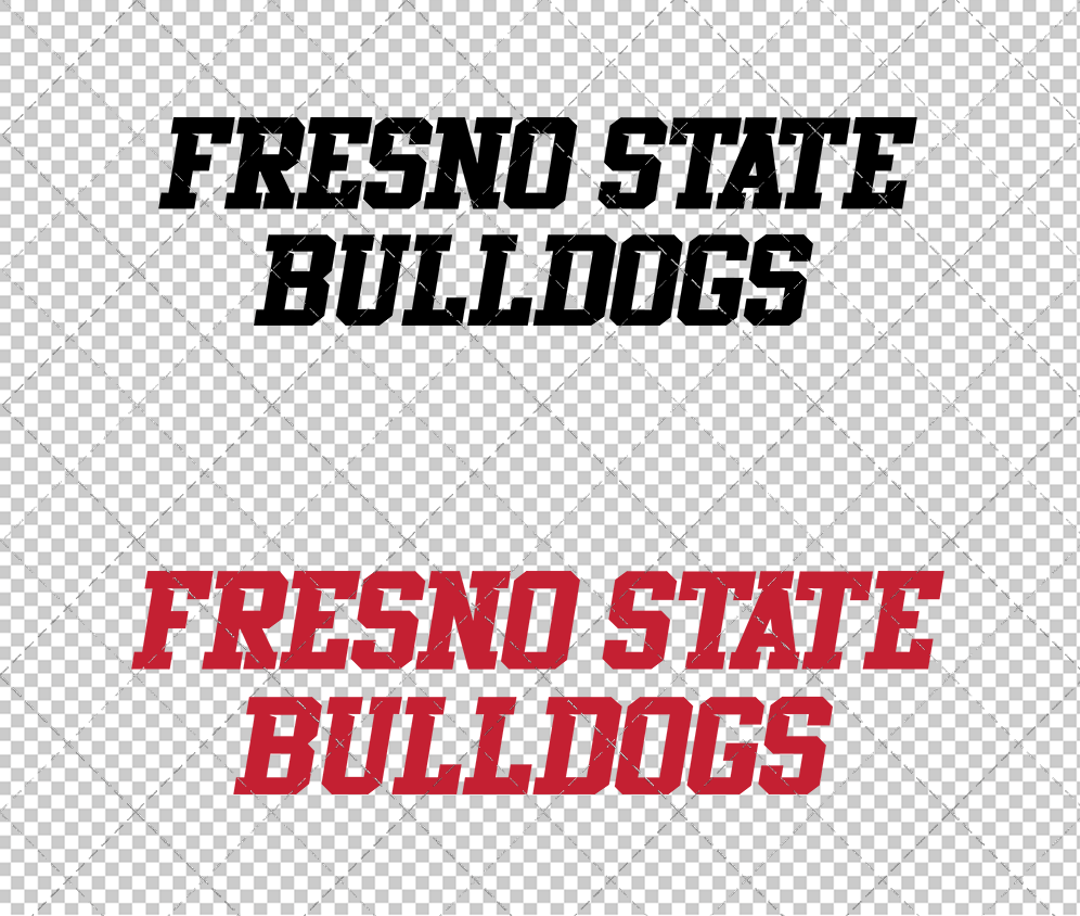 Fresno State Bulldogs Wordmark 2020, Svg, Dxf, Eps, Png - SvgShopArt