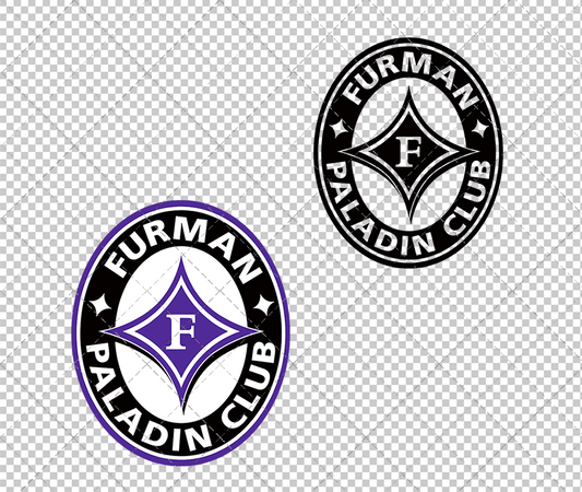 Furman Paladins Misc 1999, Svg, Dxf, Eps, Png - SvgShopArt
