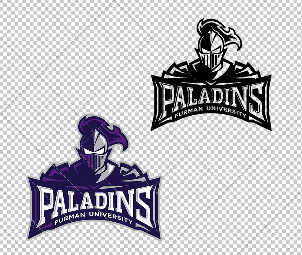 Furman Paladins Secondary 2013, Svg, Dxf, Eps, Png - SvgShopArt