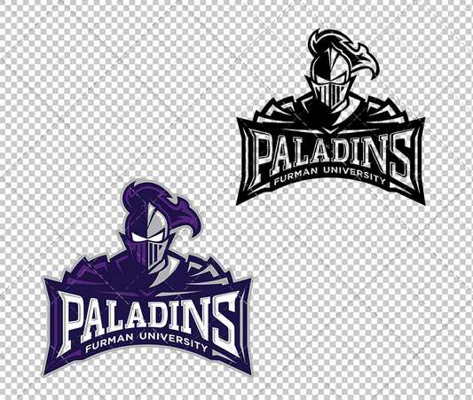 Furman Paladins Secondary 2013, Svg, Dxf, Eps, Png - SvgShopArt