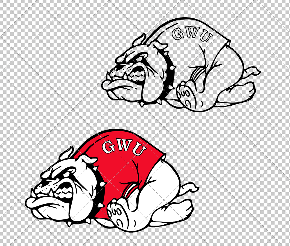 Gardner-Webb Bulldogs 1993, Svg, Dxf, Eps, Png - SvgShopArt