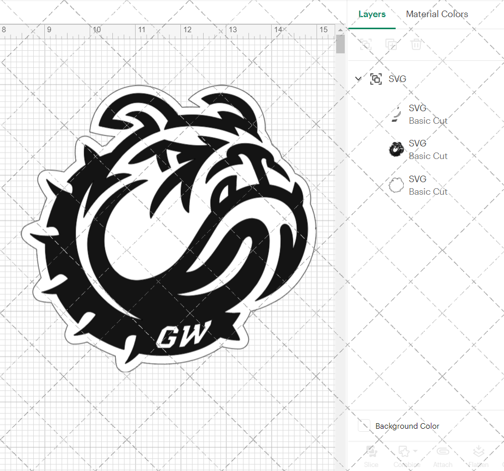 Gardner-Webb Bulldogs Alternate 2022 002, Svg, Dxf, Eps, Png - SvgShopArt