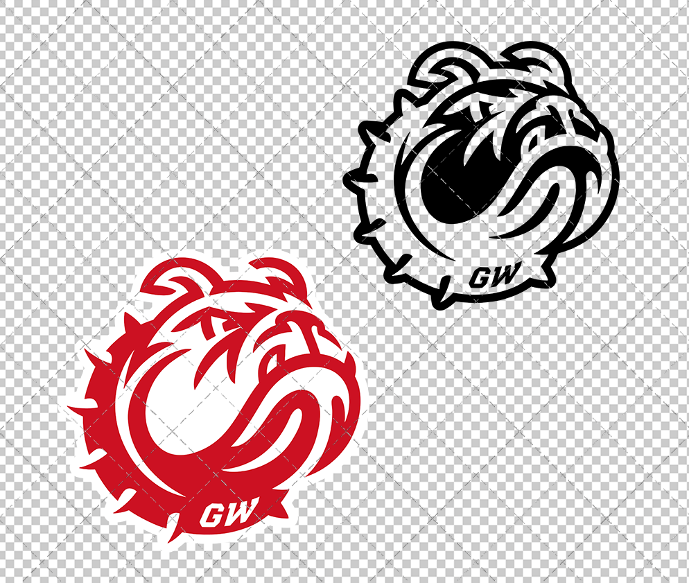 Gardner-Webb Bulldogs Alternate 2022, Svg, Dxf, Eps, Png - SvgShopArt