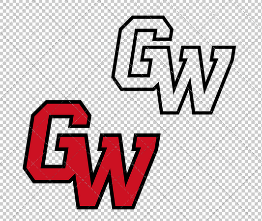 Gardner-Webb Bulldogs Secondary 2022, Svg, Dxf, Eps, Png - SvgShopArt