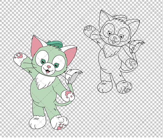 Gelatoni - Duffy and Friends, Svg, Dxf, Eps, Png SvgShopArt