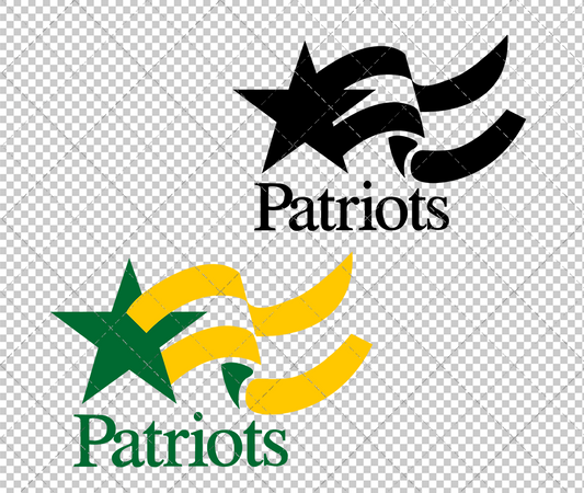 George Mason Patriots 1995, Svg, Dxf, Eps, Png - SvgShopArt