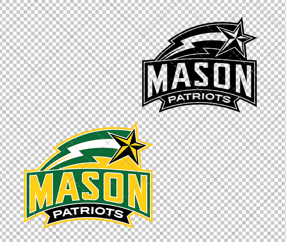 George Mason Patriots 2004, Svg, Dxf, Eps, Png - SvgShopArt