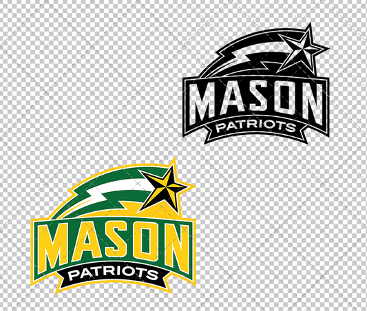 George Mason Patriots 2004, Svg, Dxf, Eps, Png - SvgShopArt