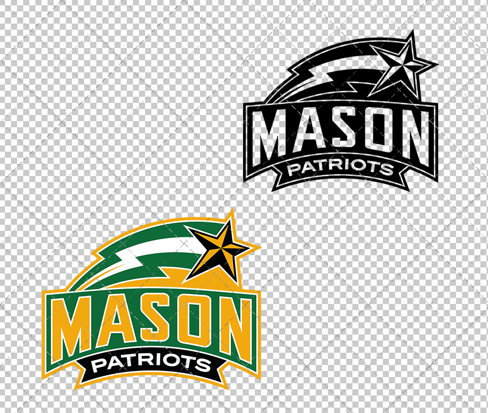 George Mason Patriots 2012, Svg, Dxf, Eps, Png - SvgShopArt