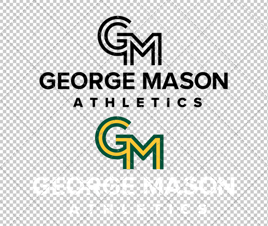 George Mason Patriots 2025 004, Svg, Dxf, Eps, Png - SvgShopArt