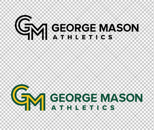 George Mason Patriots Alternate 2025 002, Svg, Dxf, Eps, Png - SvgShopArt