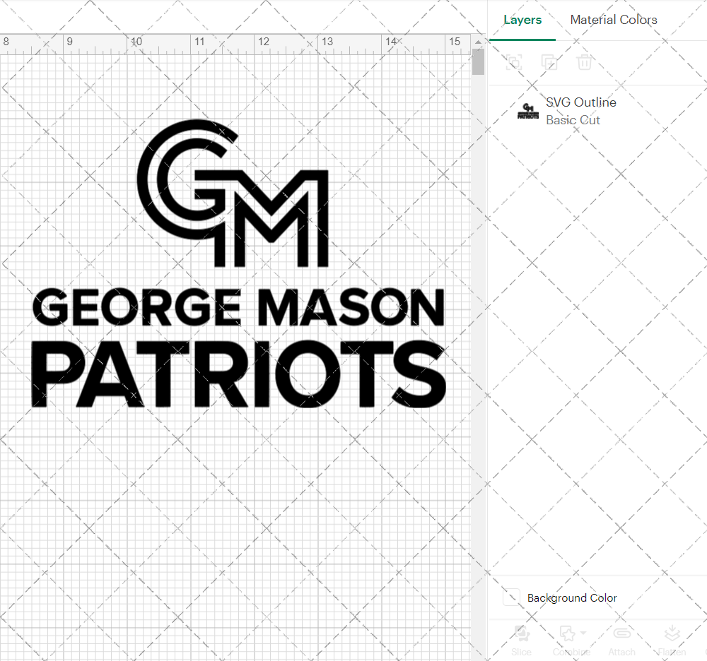 George Mason Patriots Alternate 2025 005, Svg, Dxf, Eps, Png - SvgShopArt