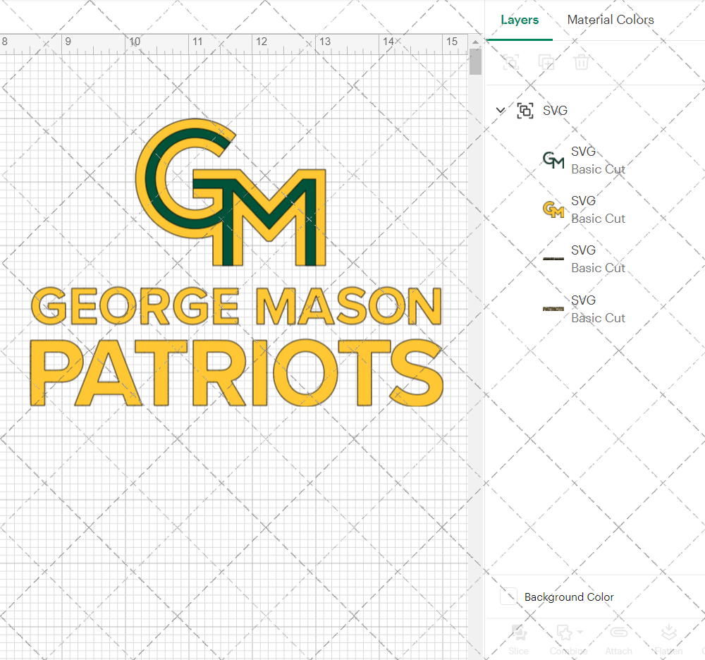 George Mason Patriots Alternate 2025 006, Svg, Dxf, Eps, Png - SvgShopArt