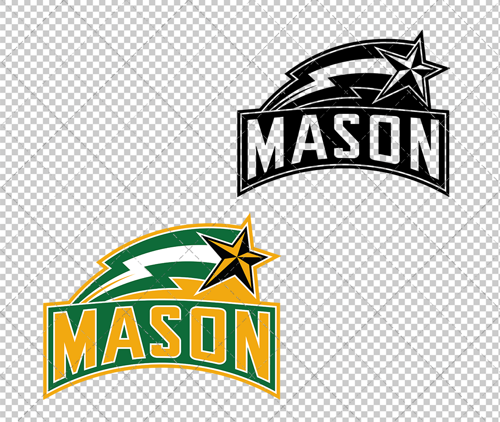 George Mason Patriots Secondary 2012, Svg, Dxf, Eps, Png - SvgShopArt