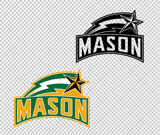 George Mason Patriots Secondary 2012, Svg, Dxf, Eps, Png - SvgShopArt