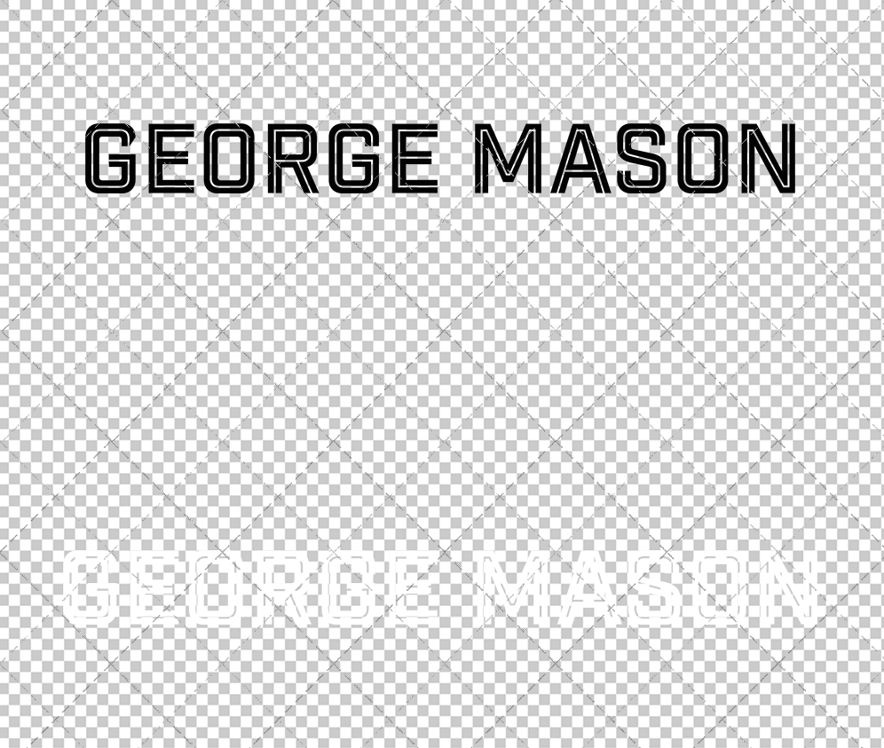 George Mason Patriots Wordmark 2025 003, Svg, Dxf, Eps, Png - SvgShopArt