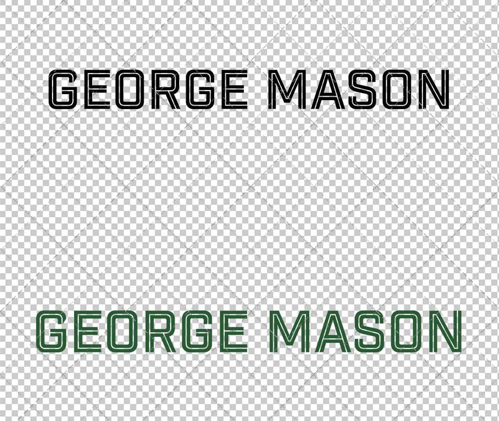 George Mason Patriots Wordmark 2025, Svg, Dxf, Eps, Png - SvgShopArt