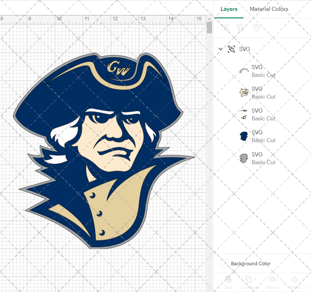 George Washington Revolutionaries Mascot 2023, Svg, Dxf, Eps, Png - SvgShopArt