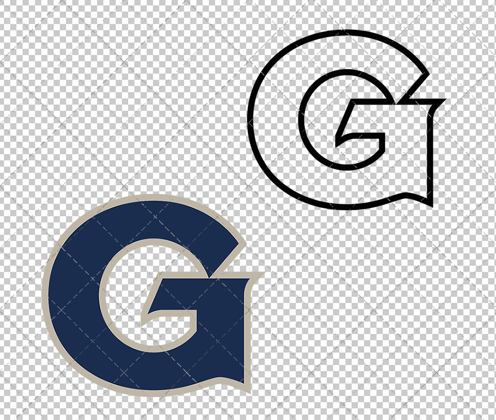 Georgetown Hoyas 2004, Svg, Dxf, Eps, Png - SvgShopArt