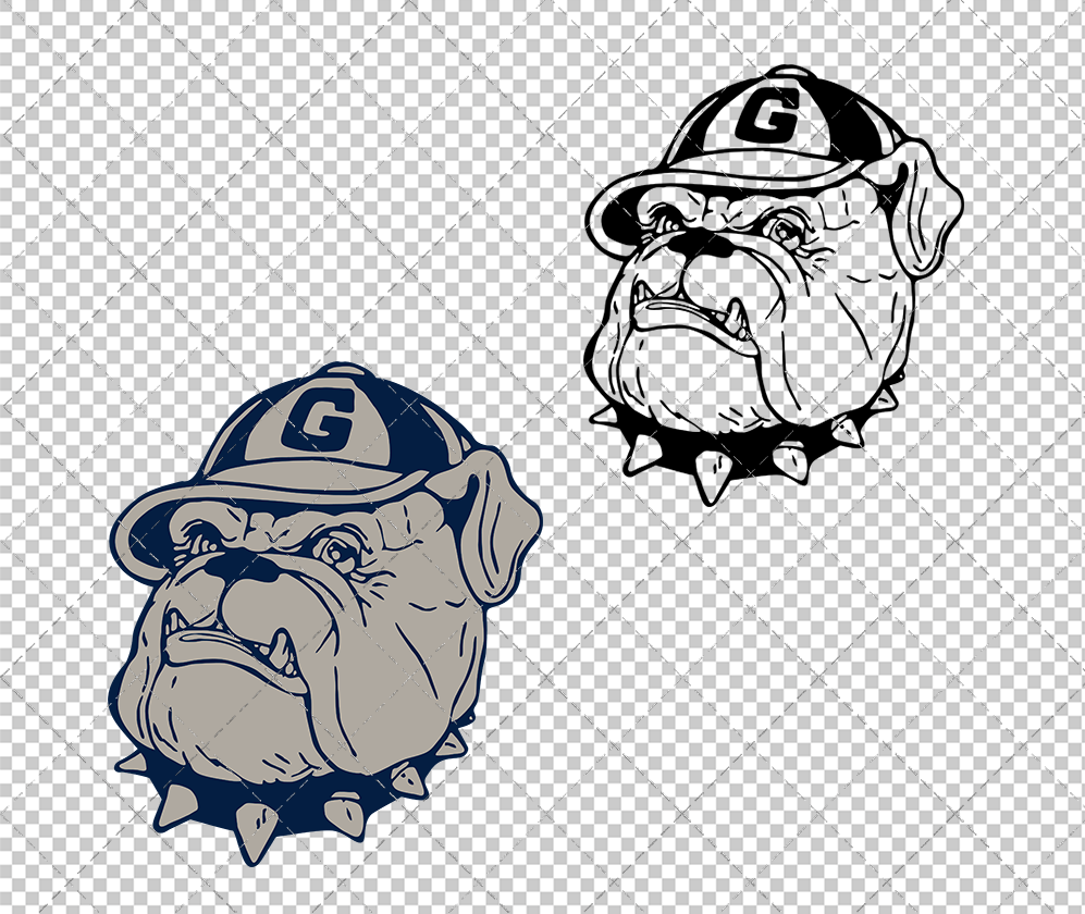 Georgetown Hoyas Alternate 1985, Svg, Dxf, Eps, Png - SvgShopArt